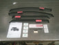 Hyundai Tucson Tinted Weather Shield Set New Part