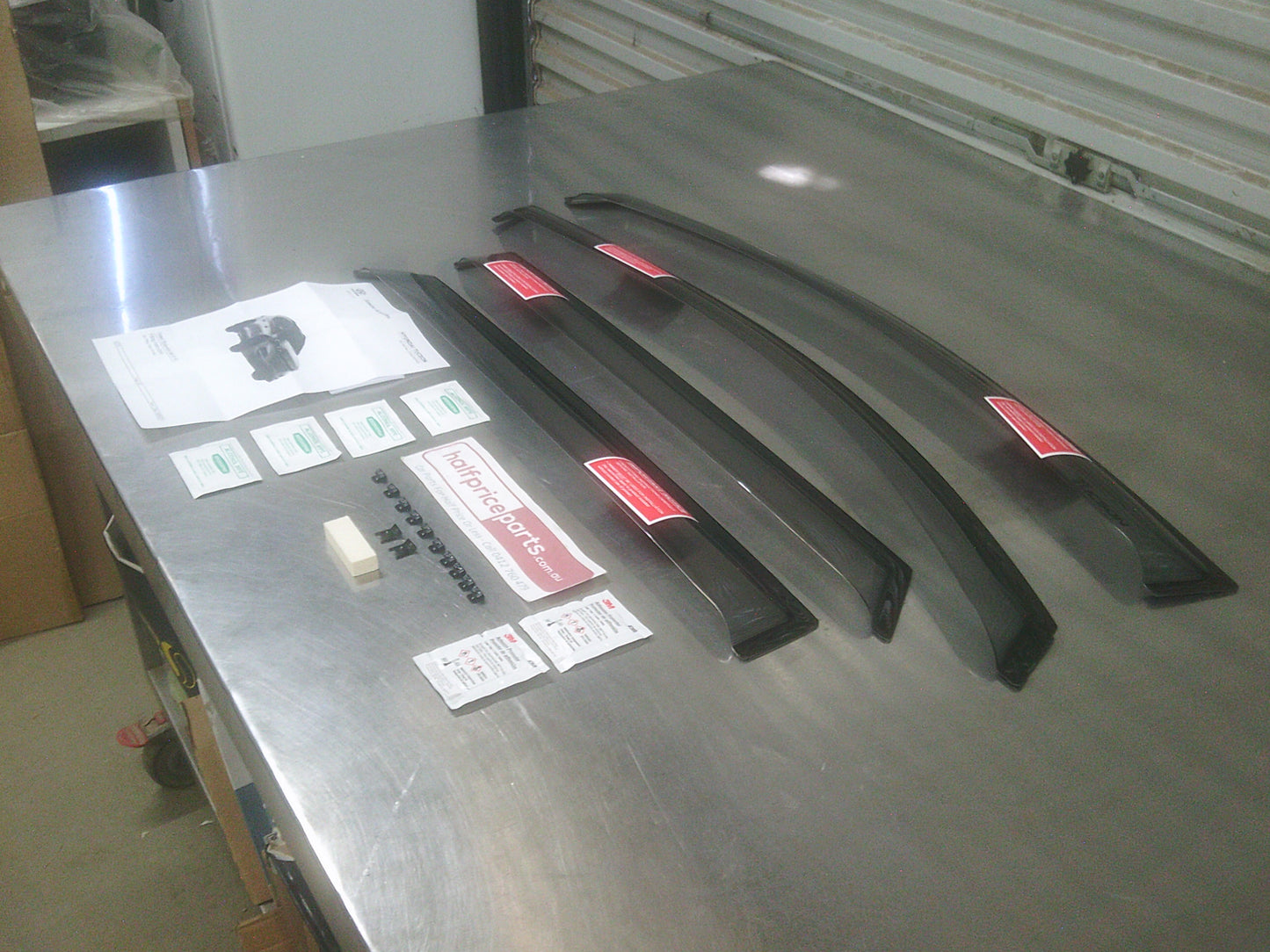 Hyundai Tucson Tinted Weather Shield Set New Part