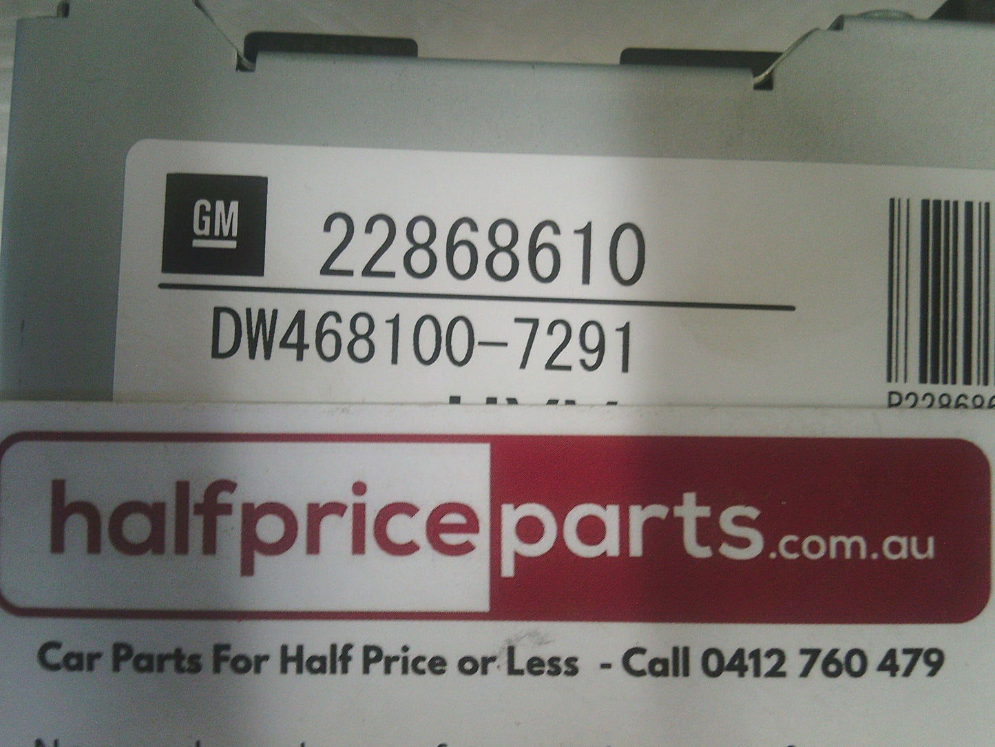 Holden JH Cruze Genuine Stereo Head Unit New Part