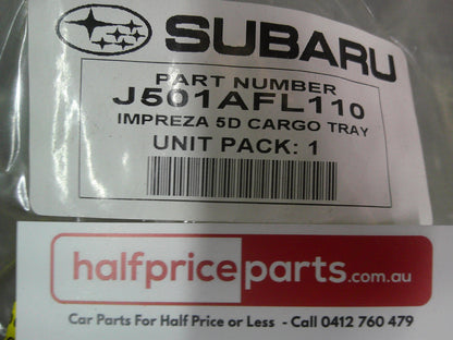 Subaru Impreza Hatch Back Genuine Rear Cargo Tray New Part