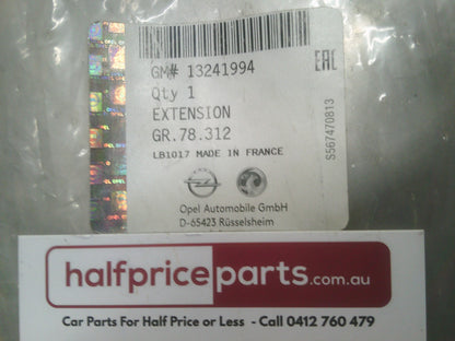 Holden AH Astra Genuine Left Hand Front Bumper Extension New Part