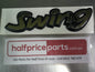 Holden Barina Genuine Rear Tail Gate (SWING) Emblem New Part