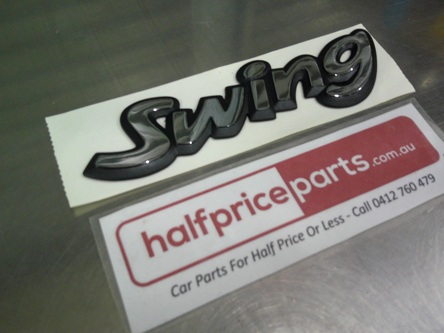 Holden Barina Genuine Rear Tail Gate (SWING) Emblem New Part