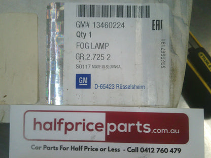 Holden ZB Commodore Genuine Right Hand Fog Light New Part