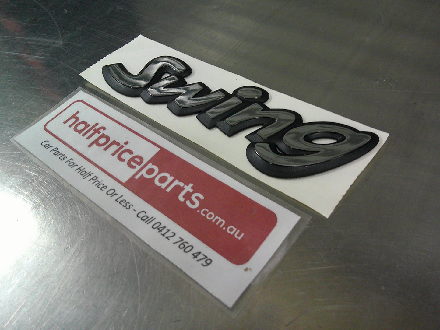 Holden Barina Genuine Rear Tail Gate (SWING) Emblem New Part