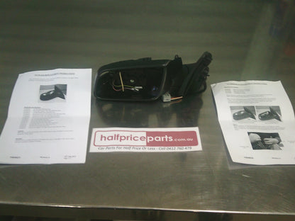 Holden VF Commodore/WN Statesman Genuine Left Hand Outer Mirror Frame Wit Down Light New Part