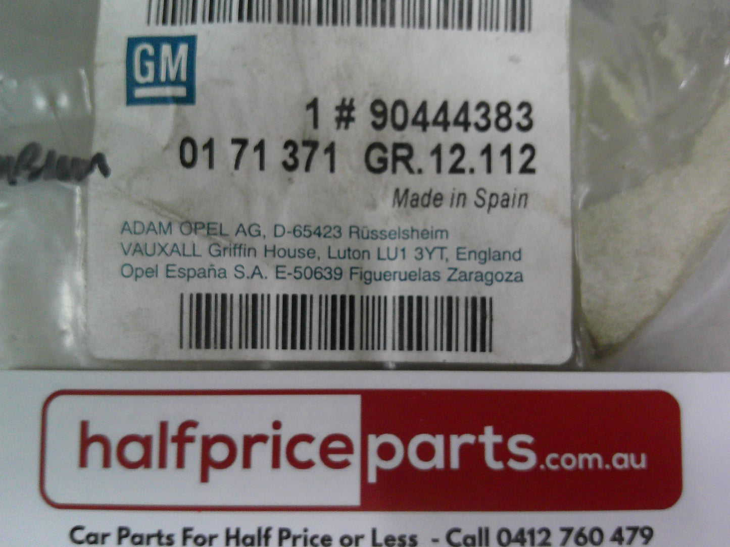 Holden Barina Genuine Rear Tail Gate (SWING) Emblem New Part