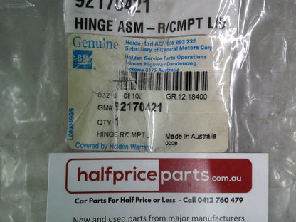 Holden Monaro CV8/CV8-Z Genuine Left Hand Rear Boot Lid Hinge New Part