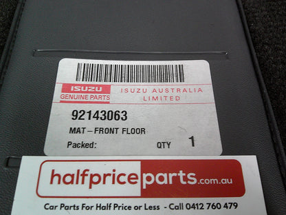 Isuzu Truck Genuine Carpet Front Floor Mat Single Piece New Part