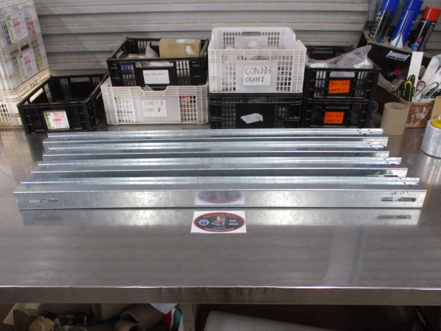 TripleM Tray Rails Steel (Gal Steel) Set Of 4 New Part