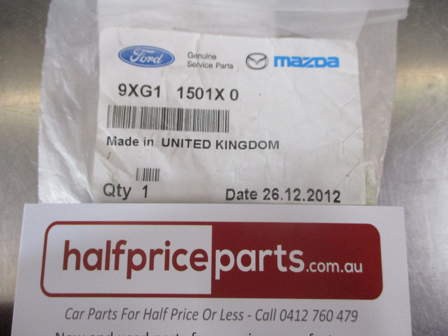 Mazda BT-50 Genuine Rear Door Interior Trim Pin New Part
