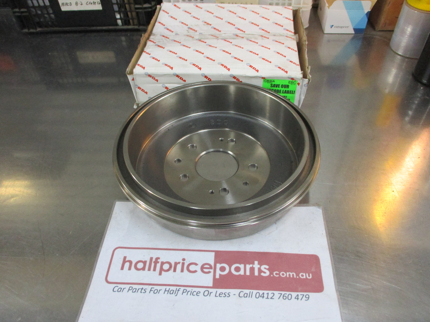RDA Front Drum Brake Suits Toyota Hilux New Part
