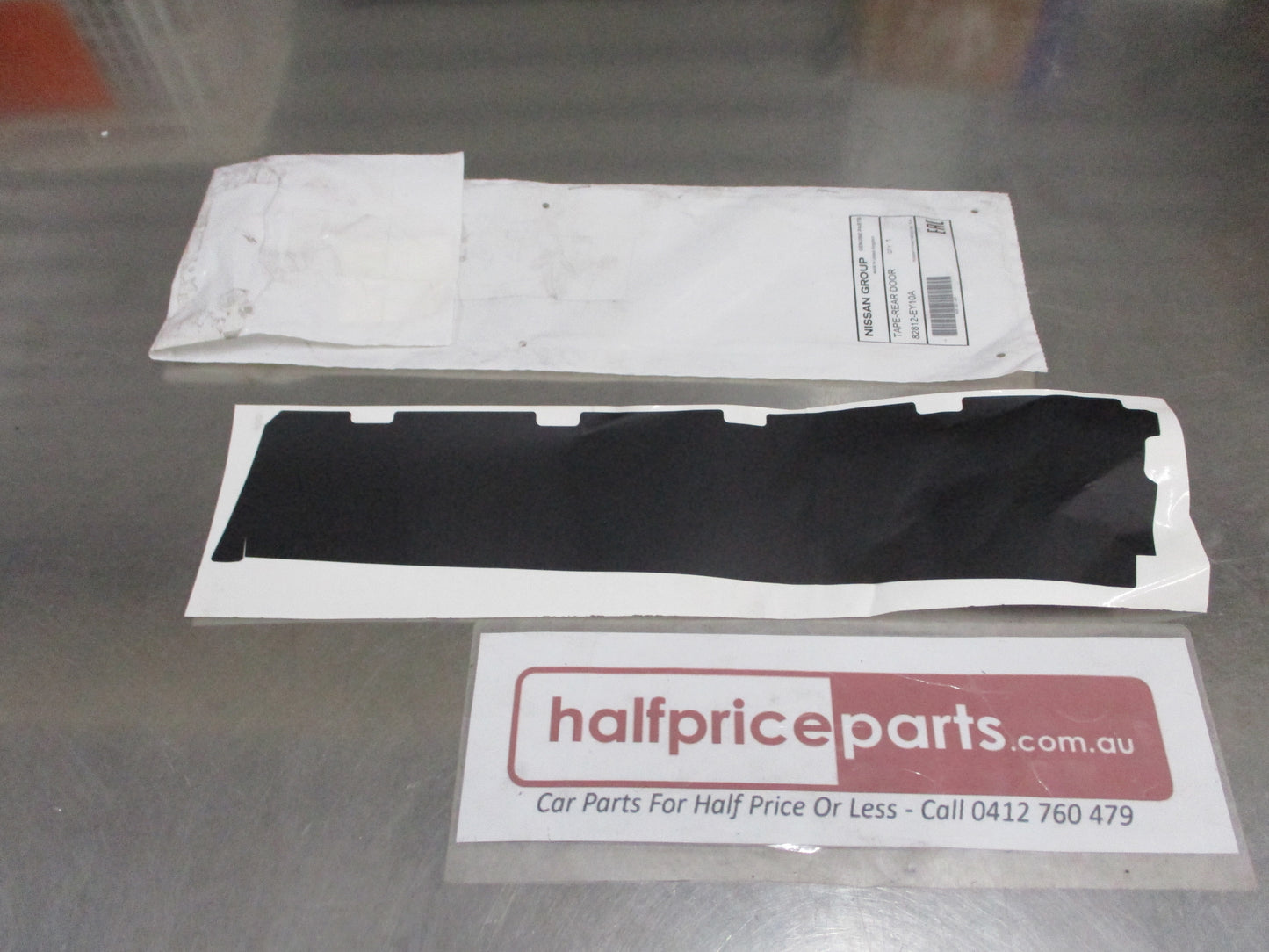 Nissan Qashqai Genuine Right Hand Rear Door Black Out Tape New Part