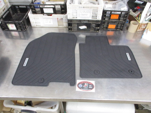 Hyundai Santa Fe Genuine 3 Piece Rubber Floor Mat Set New Part