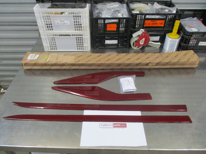 Toyota C-HR Genuine 'Red Mica' Side Sill Garnish New Part