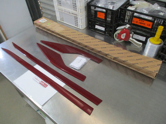 Toyota C-HR Genuine 'Red Mica' Side Sill Garnish New Part