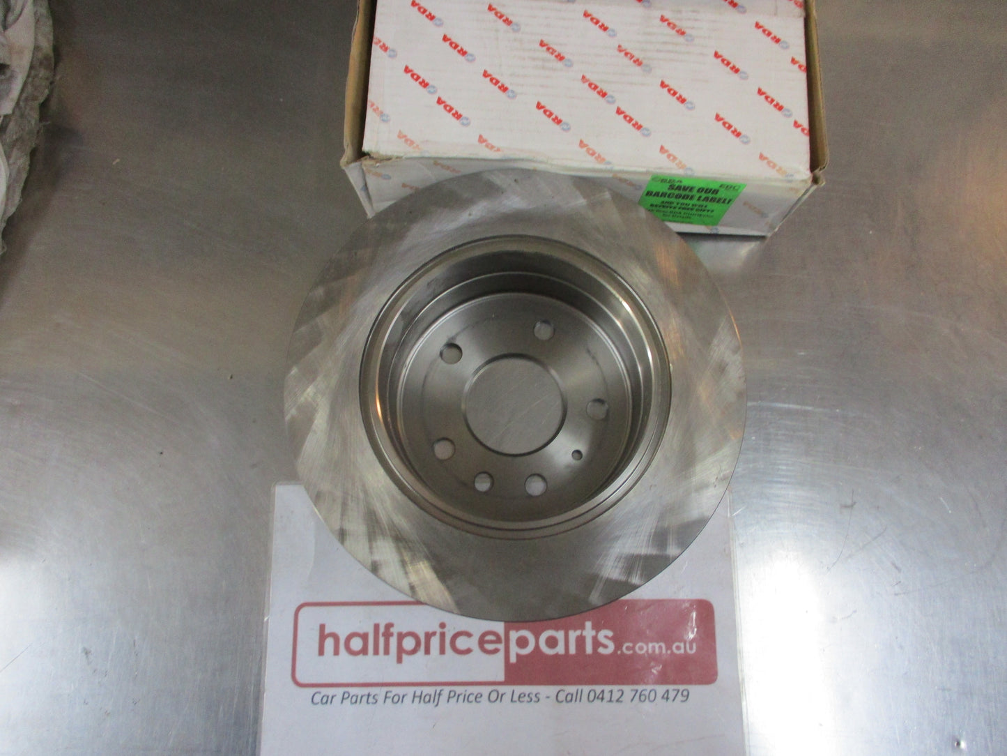 RDA Rear Disc Brake Rotor Standard Suits Holden Calibra YE 2.0Ltr/2.5Ltr V6 New Part