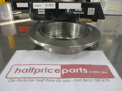 RDA Rear Disc Rotor (Single) Standard Suits Mazda 929/929L New Part