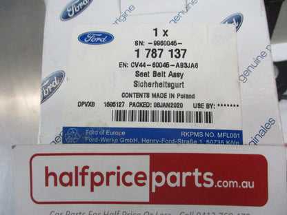 Ford Kuga MK2 Genuine Left Hand Rear Seat Belt Buckle Assembly New Part