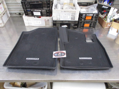 Hyundai Santa Fe Genuine All In 1 Rubber/Carpet Deep Dished Mat Set New Part