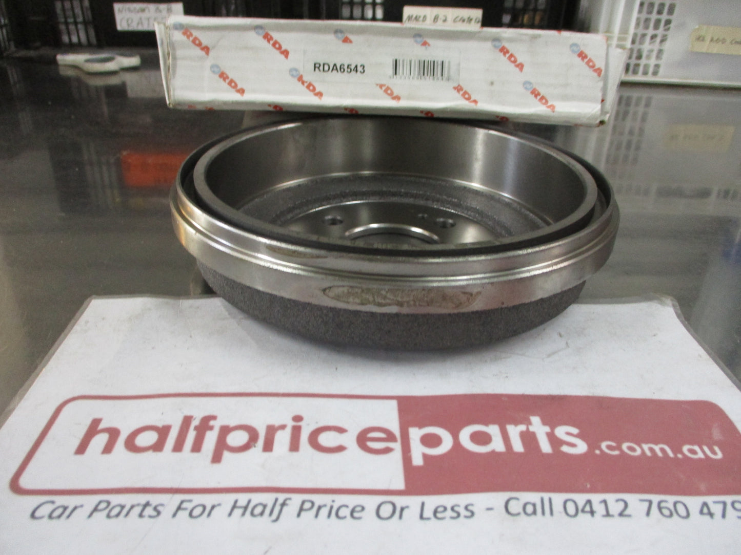 RDA Rear Brake Drums (Pair) Suits Honda Concerto 1.5Ltr New Part