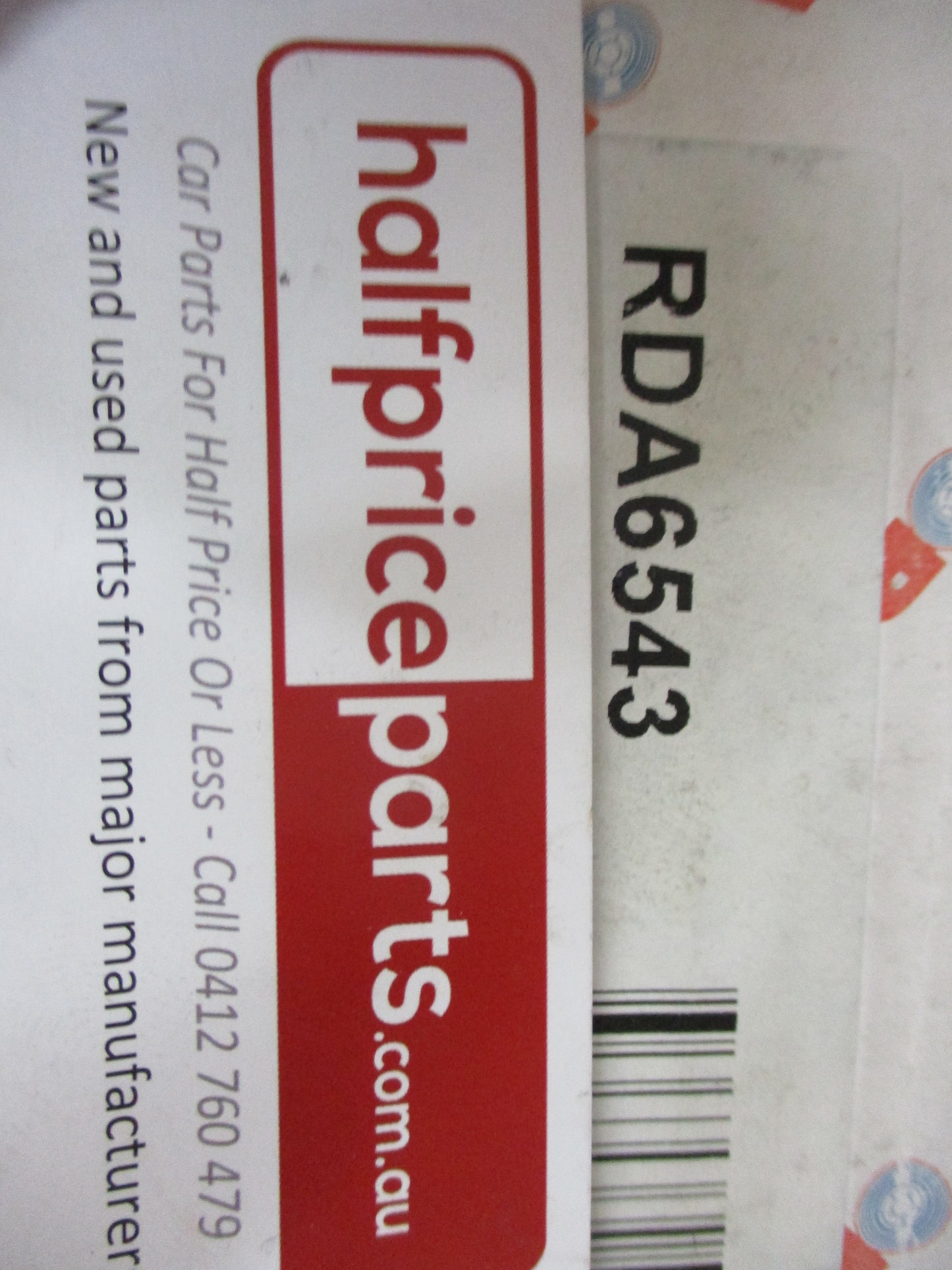 RDA Rear Brake Drums (Pair) Suits Honda Concerto 1.5Ltr New Part