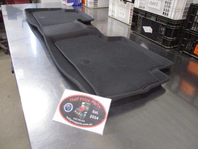Hyundai Santa Fe Genuine All In 1 Rubber/Carpet Deep Dished Mat Set New Part