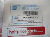 Holden VE-VF Commodore Genuine Left Hand Front Weather Shield New Part