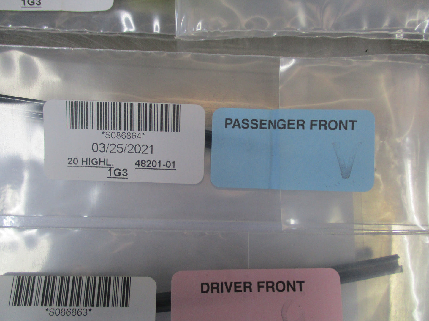 Toyota Kluger Genuine Door Edge Guard Kit (1G3) New Part