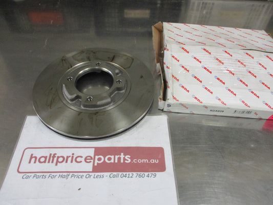 RDA Front Disc Rotor (Single) Standard Suits Ford Econovan/Mazda E-Series New Part