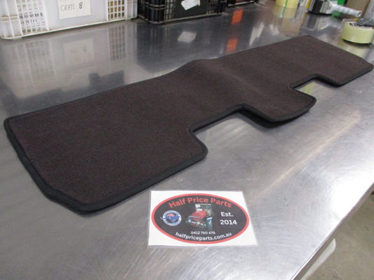 Hyundai Santa Fe Genuine Rear Brown Carpet Mat New Part