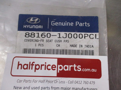 Hyundai i20 Genuine Left Hand Front Seat Base Cushion Cover Cloth New Part