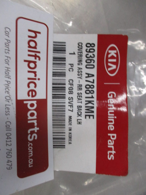Kia YD Cerato Genuine Left Hand Rear Leather Seat Back Trim New Part