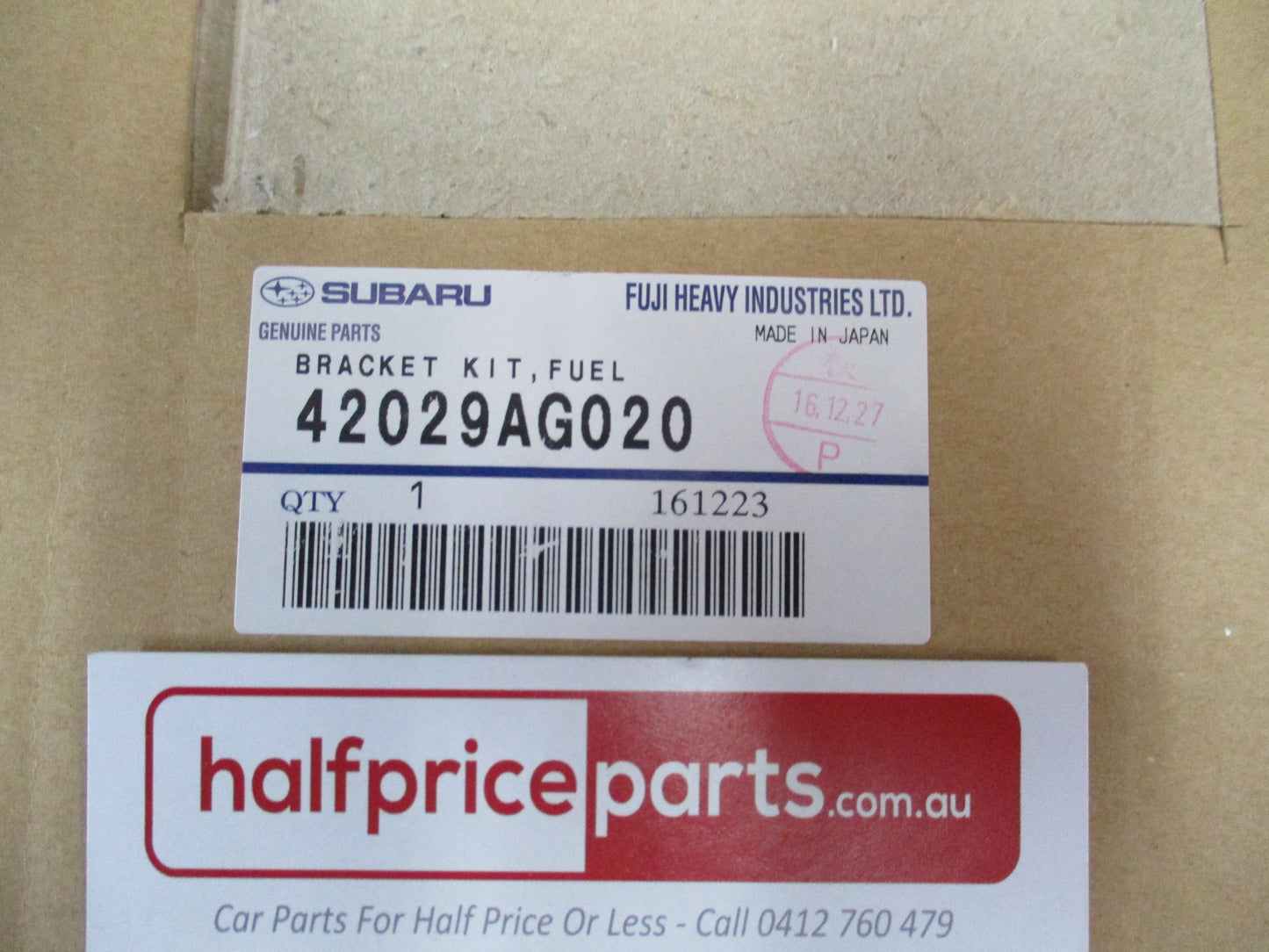 Subaru Liberty Genuine Fuel Pump Recall Kit New Part.
