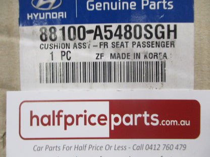 Hyundai I30 Genuine Passenger Seat Base With Leather Trim New Part