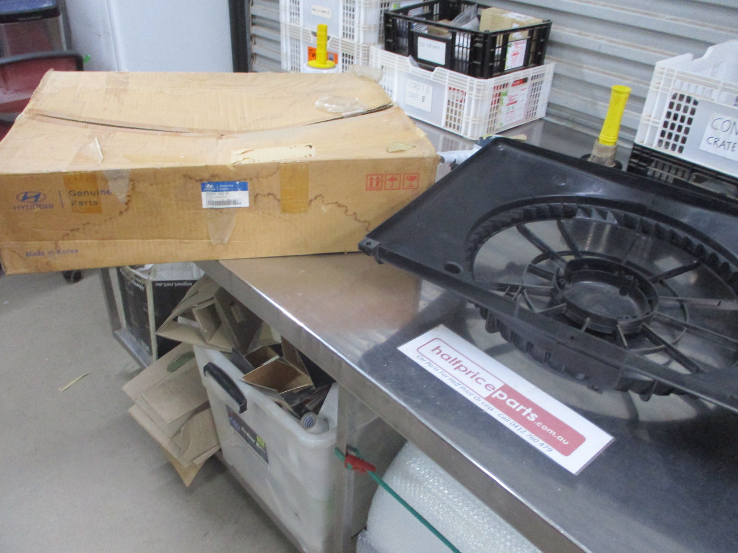Hyundai Sonata Genuine Radiator Fan Shroud New Part