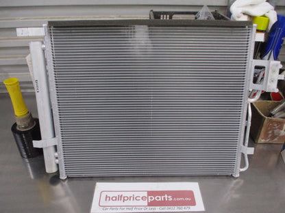 Hyundai Santa Fe Genuine A/C Condenser Radiator Cooler Assembly New Part