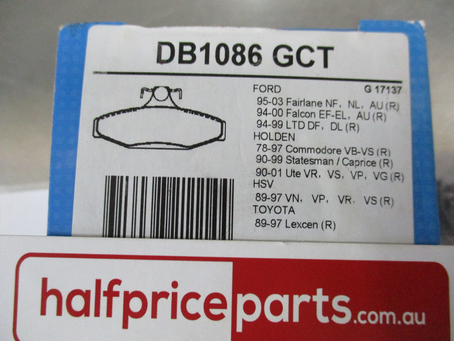 Bendix Ceramic Rear Brake Pads Suit Holden/HSV/Ford New Part