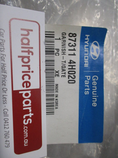 Hyundai Iload Genuine Rear Tail Gate Trim Garnish New Part