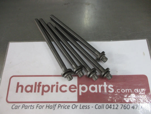 Holden Barina-Cruze-Spark Genuine Set 5 Cylinder Head Bolts New Part