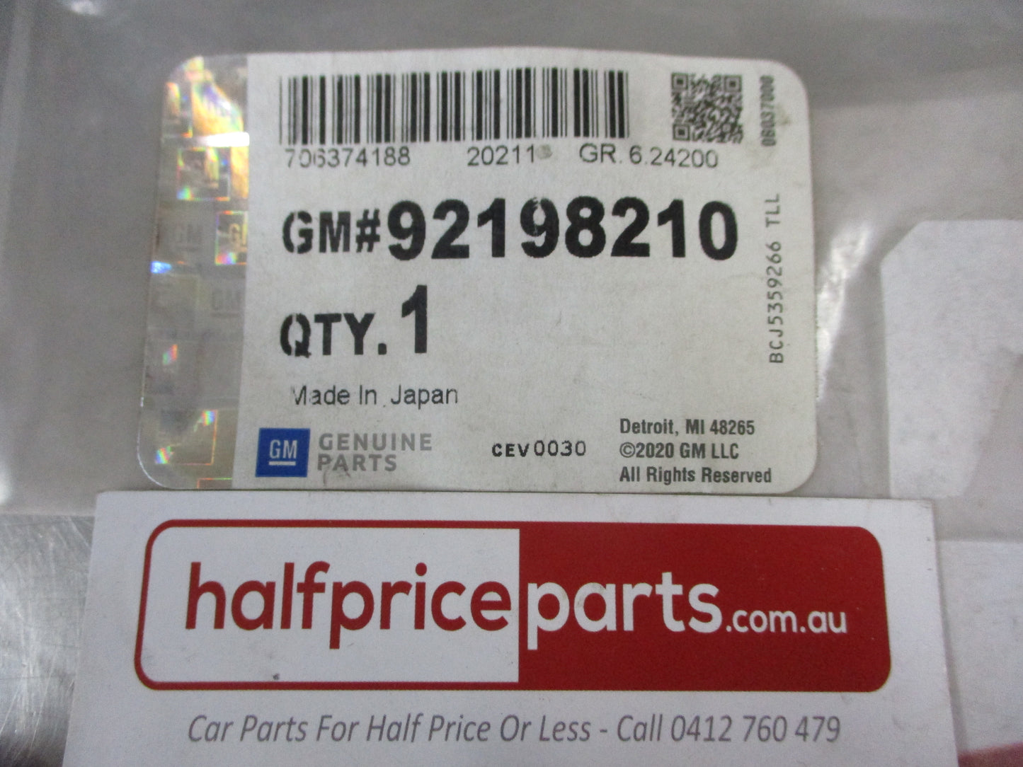 Holden Commodore Genuine Steering Gear Boot Clamp New Part