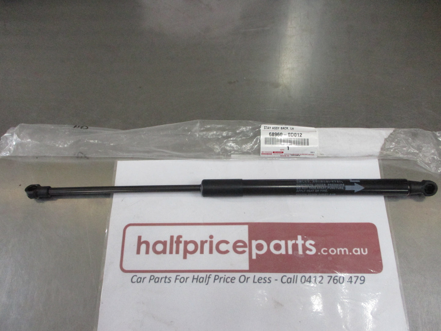 Toyota Yaris Genuine Left Hand Rear Tail Gate Strut New Part