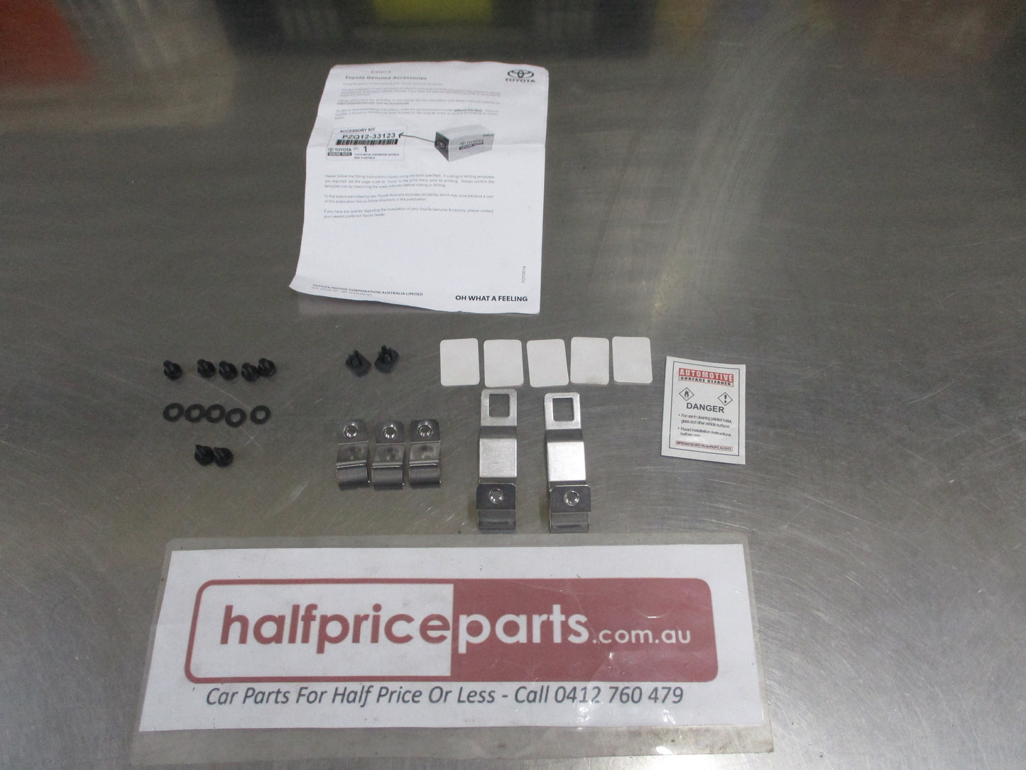 Toyota Camry Genuine Bonnet Protector Fitting Kit New Part