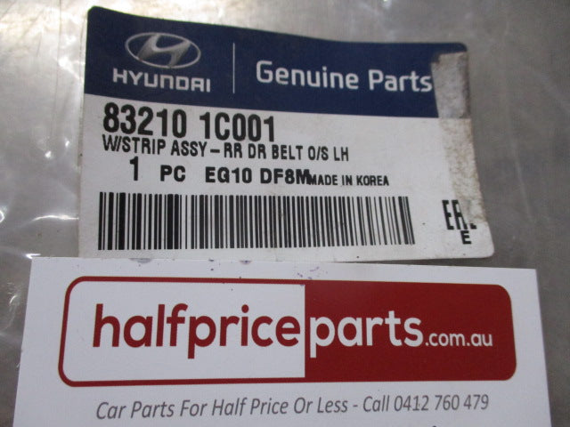 Hyundai Getz TB Genuine Left Hand Rear Window Weatherstrip New Part