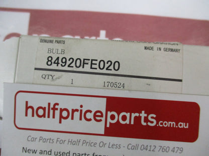 Subaru STI/WRX/Impreza Genuine Philips D2S Xenon Headlight HID Bulb New Part