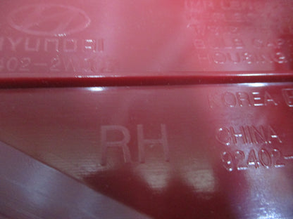 Hyundai Santa Fe DM Genuine Right Hand Rear Tail Light Assy New Part
