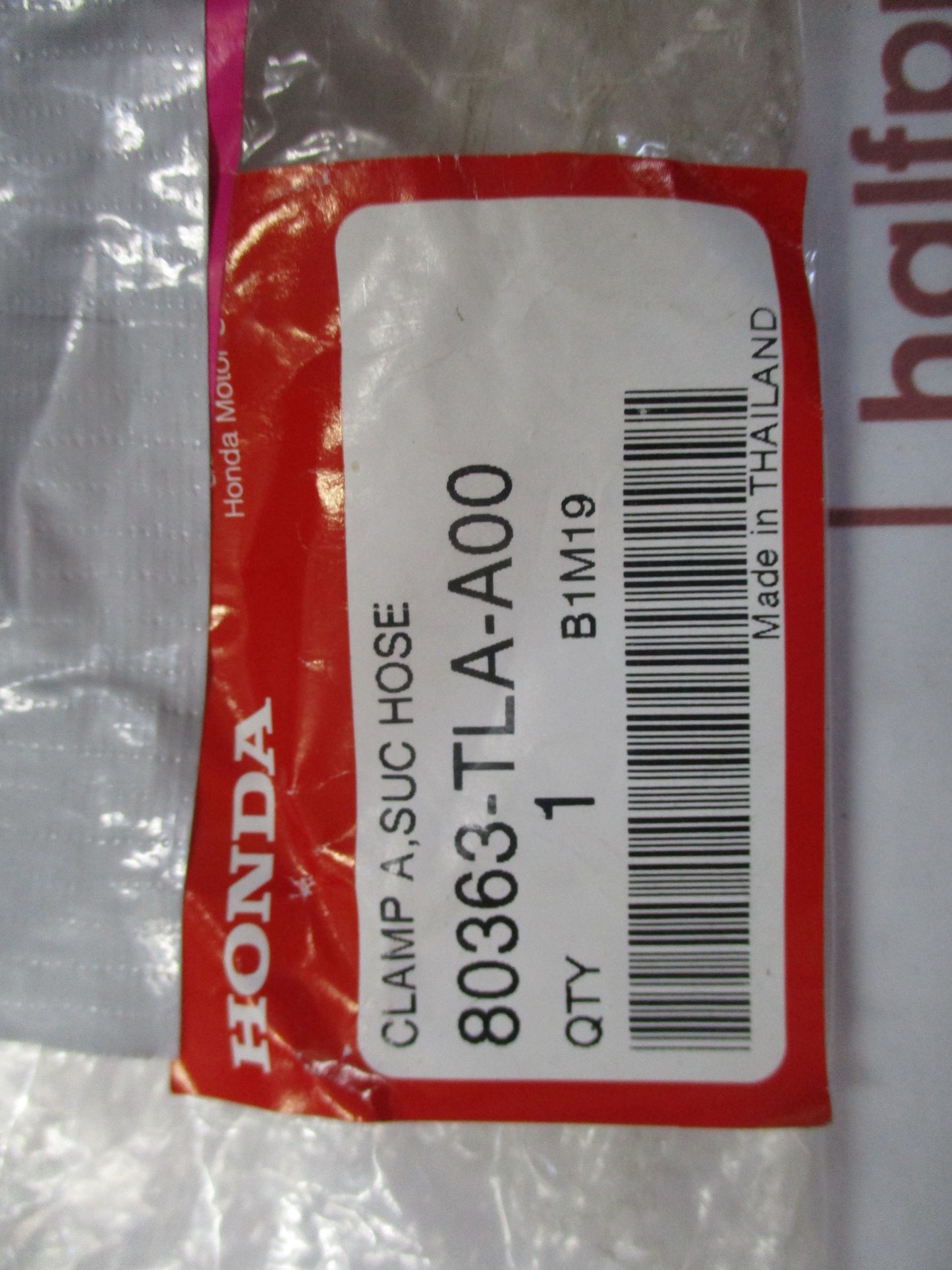 Honda CR-V Genuine AC Hose Clamp New Part