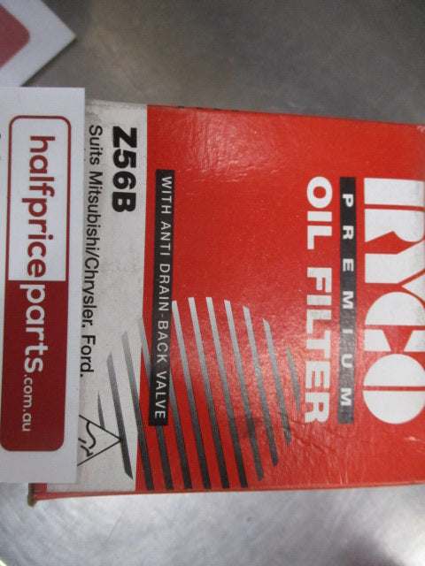 Ryco Premium Oil Filter Suits Ford/Holden/Chrysler/Mazda Details Below New Part