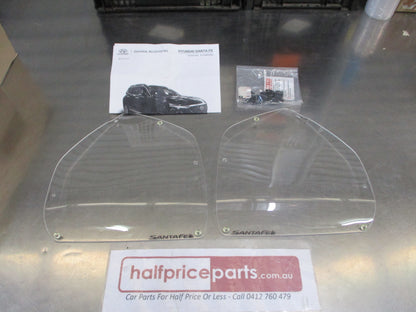 Hyundai Tm Santa Fe Genuine Headlight Protector Set With Fitting Kit New Part