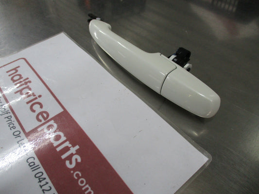 Suzuki Liana/Baleno Genuine Front Left White Door Handle (Passenger) New Part